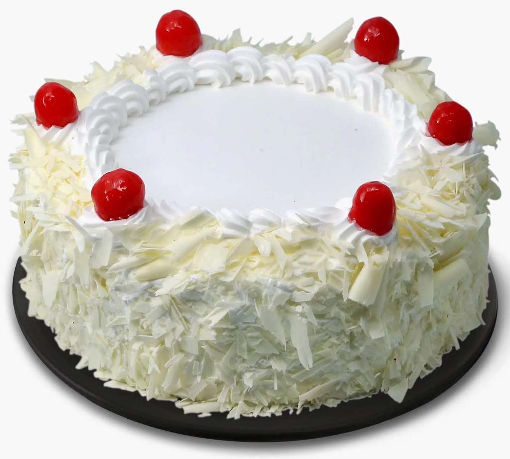 White Forest Cake